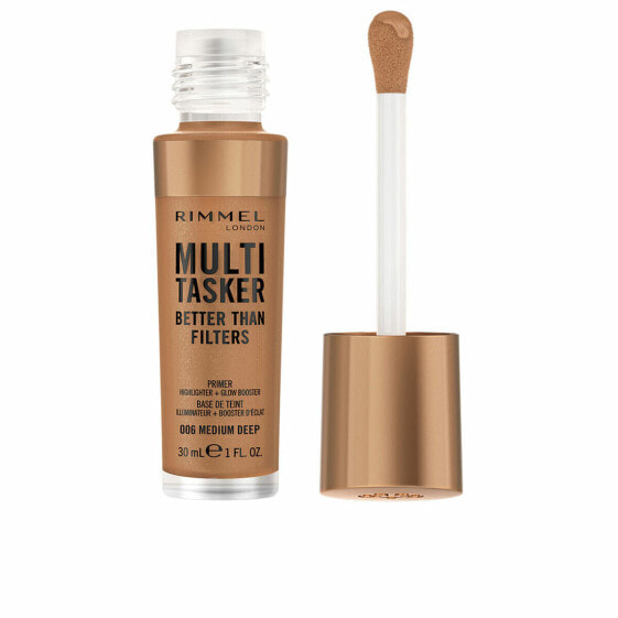 Основа для макияжа Rimmel London THE MULTI-TASKER Nº 007 Deep 30 ml Средство, подсвечивающее кожу