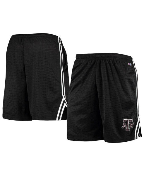 Men's Black Texas A&M Aggies Team Lacrosse Shorts