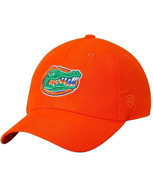 Men's Orange Florida Gators Primary Logo Staple Adjustable Hat