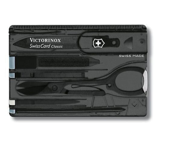 Швейцарский мультитул Victorinox SwissCard Classic - 26 г - 82 мм - 4,5 мм