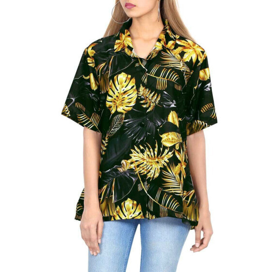 HAPPY BAY Drippin´in gold hawaiian shirt