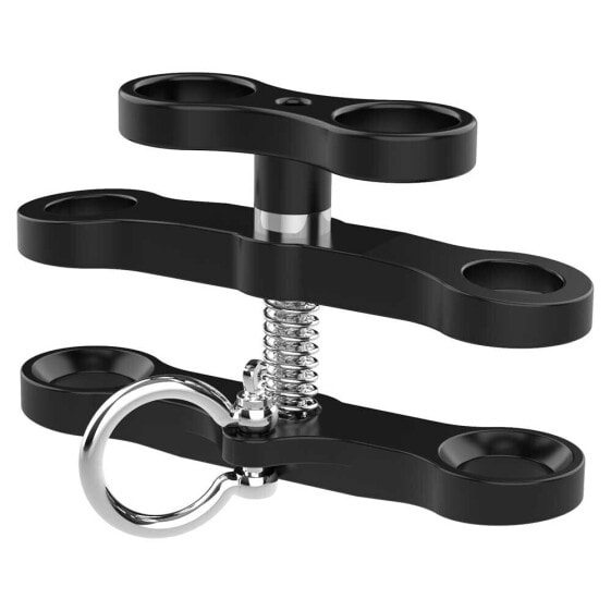 DIVEPRO Z02C 2-Hole Long Butterfly Ball Mount Clamp