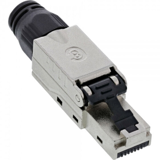 InLine RJ45 plug Cat.8.1 2000MHz - field-installable - shielded - with screw cap