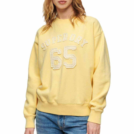 SUPERDRY Applique Athletic Loose sweatshirt