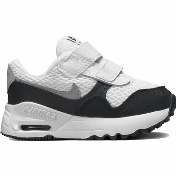 Кроссовки Nike Air Max Systm Детские Чёрно-Белые