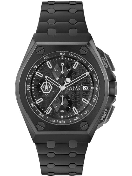 Часы и аксессуары Philipp Plein PWGAA0821 Plein Extreme chrono 44мм 5ATM