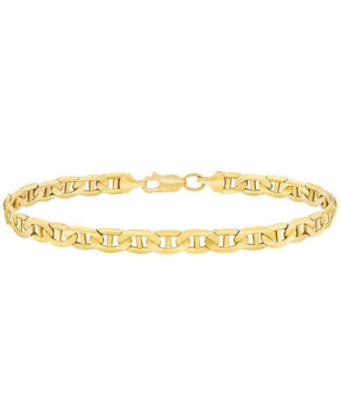 Men's Solid Mariner Chain Bracelet (5-5/8mm) in 10k Gold