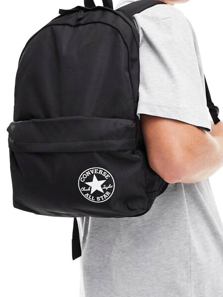 Converse rucksack in black