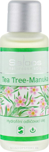 Hydrophiles Reinigungsöl aus Manuka und Teebaum für problematische und fettige Haut - Saloos Tea Tree-Manuka Oil 50 ml