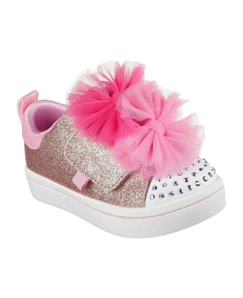 Girl's Toddler Twinkle Toes: Twi-Lites 2.0 Tutu Cute Fastening Strap Casual Sneakers from Finish Line