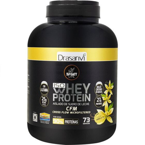 DRASANVI Isolate Whey Protein 2.2kg Sport Live Vanilla