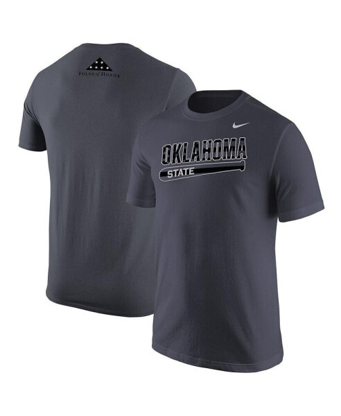 Men's Anthracite Oklahoma State Cowboys Folds of Honor T-Shirt