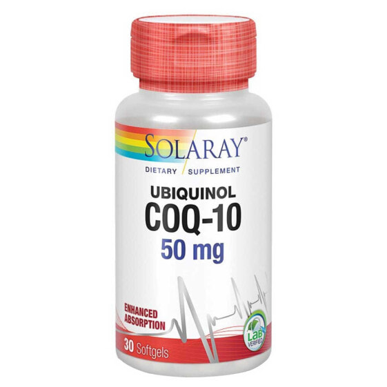 SOLARAY Ubiquinol CoQ-10 50mgr 30 Units