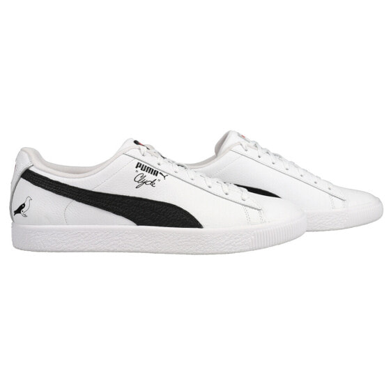 Puma Clyde X Staple Create From Chaos V2 Lace Up Mens White Sneakers Casual Sho