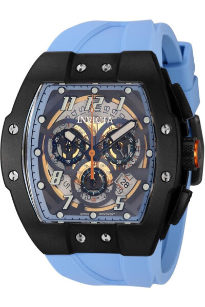 Часы Invicta JM Correa Light Blue Transparent