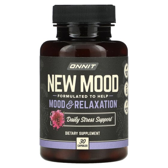 Капсулы успокоения и расслабления Onnit New Mood 60 шт