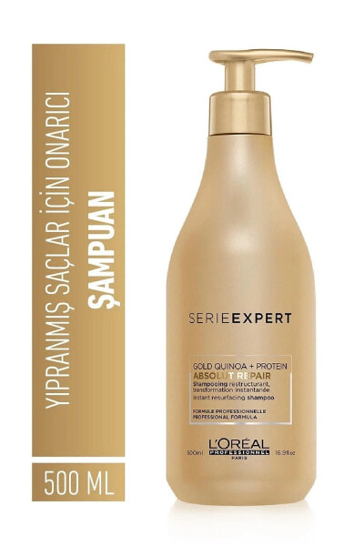 Gold Quinoa Absolut Zayıf Saçlar İçin Canlandırıcı Şampuan 500.ml GKÜRN493