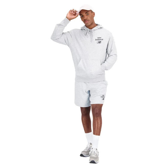 NEW BALANCE Essentials Brushed Back Fleece hoodie