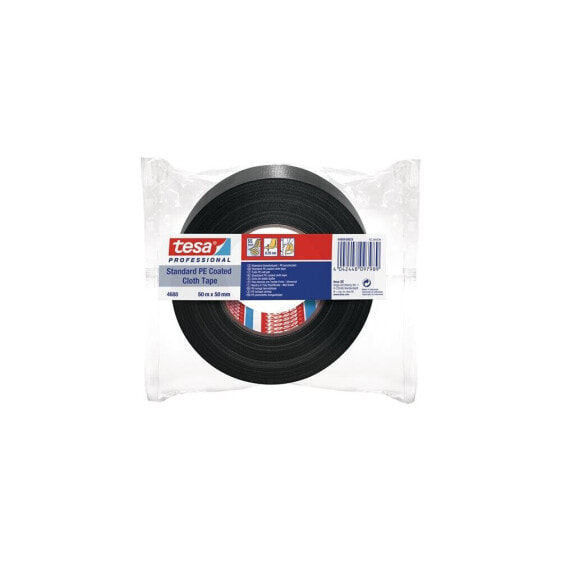 Tesa Gewebeband tesaband® Standard 4688 schwarz Länge 50 m Breite 50 mm