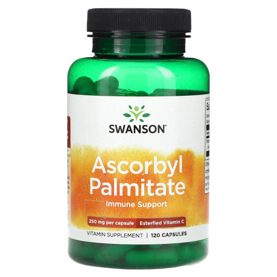 Витамин C Swanson Ascorbyl Palmitate, 250 мг, 120 капсул