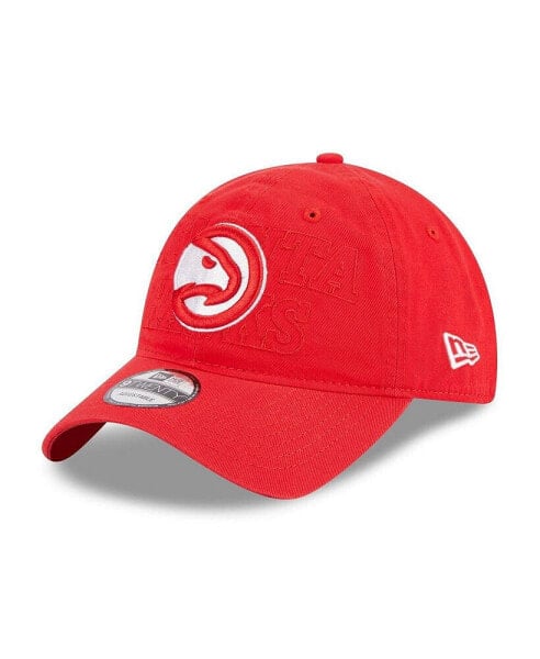 Men's Red Atlanta Hawks 2023 NBA Draft 9TWENTY Adjustable Hat