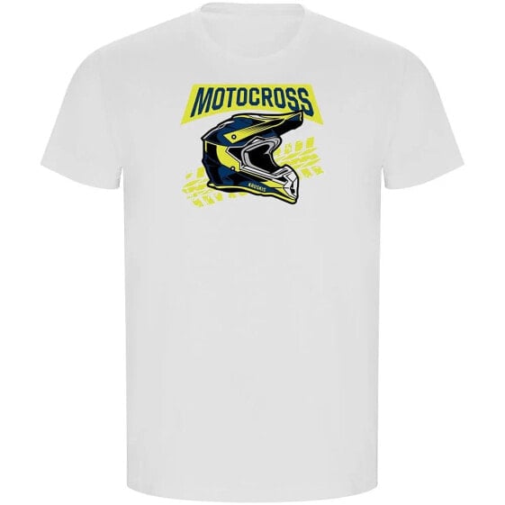 KRUSKIS Motocross Helmet ECO short sleeve T-shirt