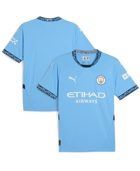 Men's Light Blue Manchester City 2024/25 Home Replica Jersey