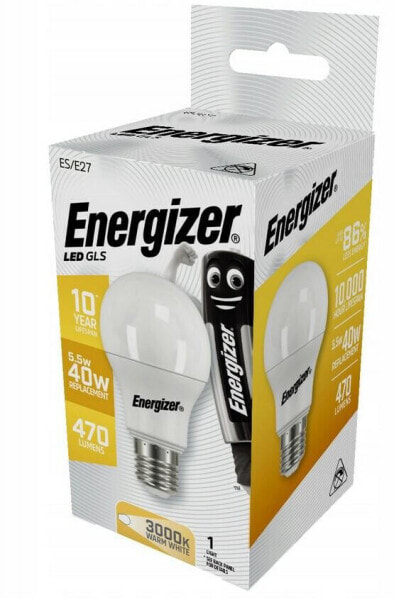 Лампочка Energizer 5,5 Вт / 40 Вт E27 470LM Нейтральный цвет