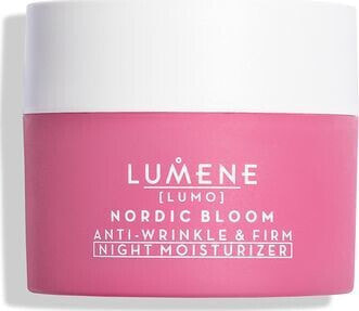 Lumene Nordic Bloom Lumo Night Moisturizer Увлажняющий ночной крем против морщин