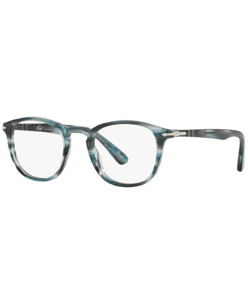 PO3143V Men's Rectangle Eyeglasses