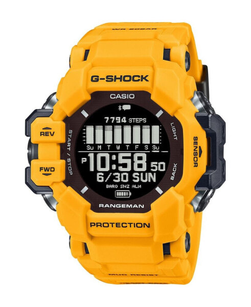 Men's Digital Yellow Resin Watch, 53.2mm, GPRH1000-9