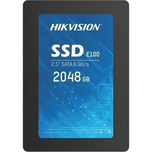 Interne SSD HIKVISION 2,5 2048 GB E100 SATA 3.0 3D NAND 520 MB/s 560 MB/s 960 TB (HS-SSD-E100/2048G)