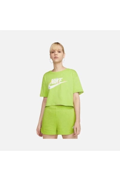 Sportswear Futura Flover Graphic Crop Short-sleeve Kadın Tişört