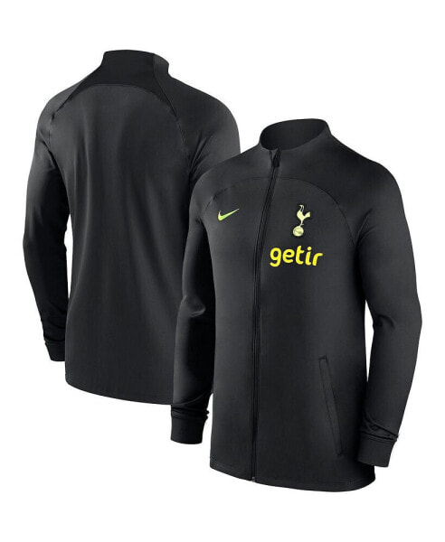 Men's Black Tottenham Hotspur Performance Strike Track Full-Zip Jacket