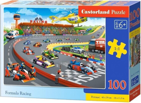 Castorland Puzzle 100 Formula Racing