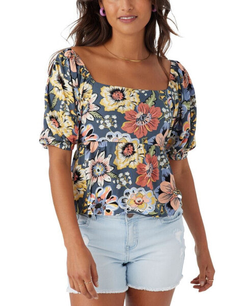 Juniors' Briar Floral Top