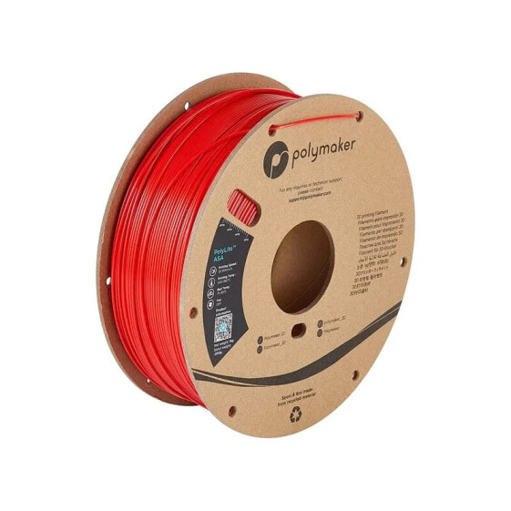 Filament Polymaker PolyLite ASA 1,75mm 1kg - Red