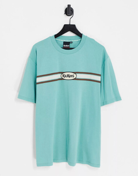 Kickers motive t-shirt in green