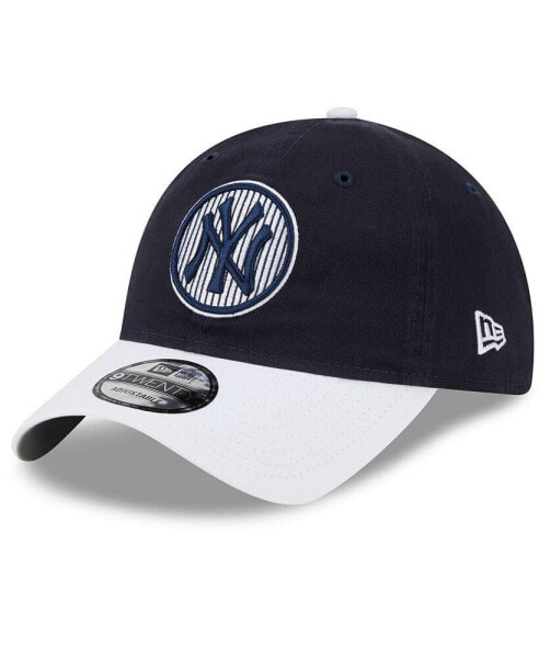 Men's Navy New York Yankees 2024 Batting Practice 9TWENTY Adjustable Hat