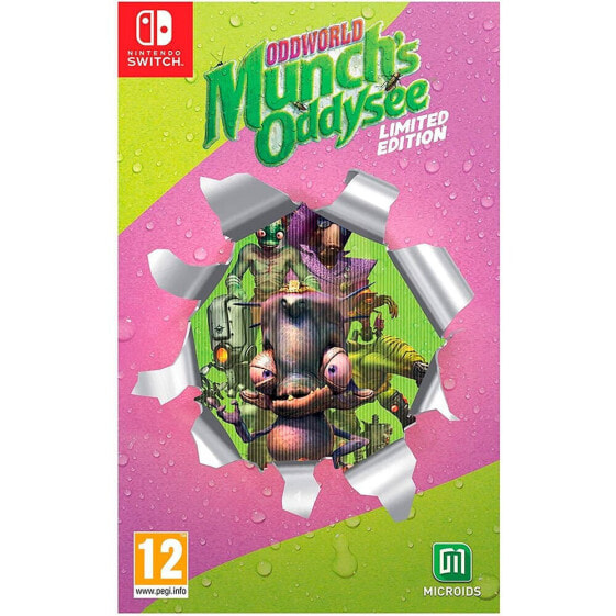 NINTENDO GAMES Switch Oddworld Munch Oddysey Limited Edition