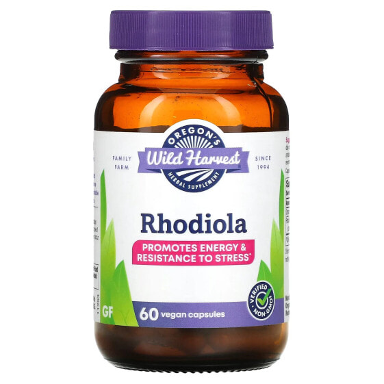 Rhodiola, 60 Vegan Capsules