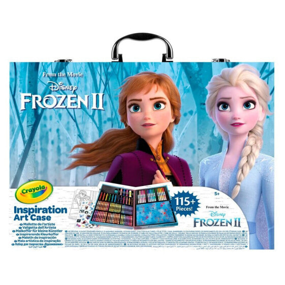 Crayola Frozen 2 Inspiration Art Case Набор для рисования в кейсе "Холодное сердце"
