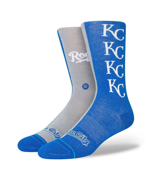 Men's Kansas City Royals Split Crew Socks