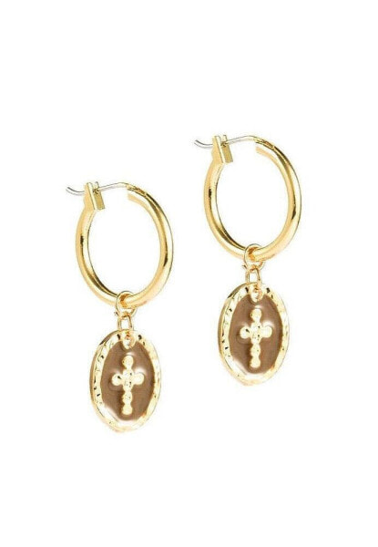 Cross Dangle Earrings for Women