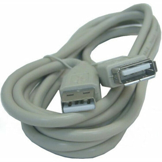 удлинительный USB-кабель 3GO 5m USB 2.0 A M/FM Серый 5 m