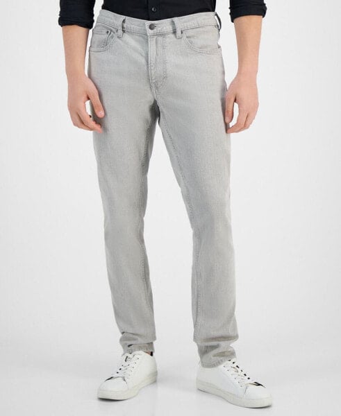 Men's Slim-Fit Grey Wash Jeans