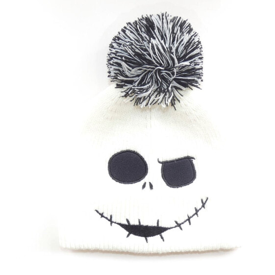 HEROES Nightmare Before Christmas Jack Face Jumbo Beanie