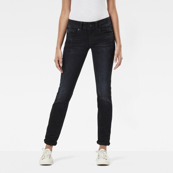 G-STAR Midge Saddle Mid Waist Straight jeans