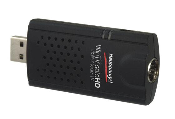 USB ТВ-тюнер Hauppauge WinTV-soloHD triple DVB-C DVB-T Black