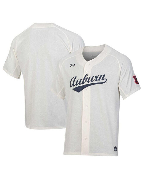 Men's Cream Auburn Tigers Replica Baseball Jersey